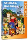 Schülerkalender 2025 / 2026 mit Minecraft; inklusive Tipps, Tricks & Crafting-Rezepten -  - 9783988100665