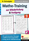 Mathe-Training zur Wiederholung und Festigung / Klasse 9 - Jörg Krampe ; Rolf Mittelmann - 9783988410634