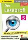 Der Leseprofi - Fit durch Lesetraining / Klasse 5 - Ulrike Stolz ; Lynn-Sven Kohl - 9783988411051