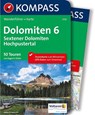 WF5733 Dolomiten 6 Sextener Dolomiten, Hochpustertal Kompass - HÜSLER,  Eugen E. - 9783990440490