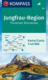 Kompass WK84 Jungfrau-Region, Thuner See, Brienzersee -  - 9783990440612