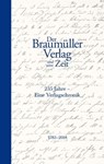 Der Braumüller Verlag und seine Zeit - Bernd Schuchter - 9783991002529