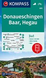 KOMPASS Wanderkarte 895 Donaueschingen, Baar, Hegau 1:35.000 -  - 9783991212768