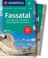 KOMPASS Wanderführer Fassatal, Rosengarten, 60 Touren mit Extra-Tourenkarte - Wolfgang Heitzmann - 9783991215486