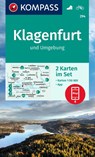 KOMPASS Wanderkarten-Set 294 Klagenfurt und Umgebung (2 Karten) 1:50.000 -  - 9783991215738