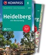 KOMPASS Wanderführer Heidelberg mit Neckarsteig, 35 Touren mit Extra-Tourenkarte -  - 9783991216247