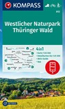 Kompass WK812 Westlicher Naturpark Thüringer Wald -  - 9783991216889