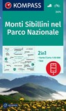 KOMPASS Wanderkarte 2474 Monti Sibillini nel Parco Nazionale 1:50.000 -  - 9783991217329