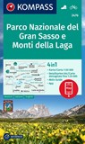 KOMPASS Wanderkarte 2476 Parco Nazionale del Gran Sasso e Monti della Laga 1:50.000 -  - 9783991217398
