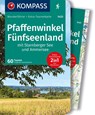 KOMPASS Wanderführer Pfaffenwinkel, Fünfseenland, Starnberger See, Ammersee, 60 Touren mit Extra-Tourenkarte - Siegfried Garnweidner - 9783991217992