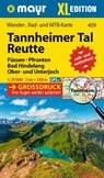Mayr Wanderkarte Tannheimer Tal, Reutte XL 1:25.000 -  - 9783991219453