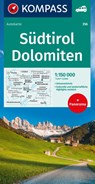 KOMPASS Autokarte Südtirol, Dolomiten 1:150.000 -  - 9783991219507