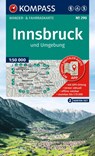KOMPASS Wanderkarten-Set 290 Innsbruck und Umgebung (2 Karten) 1:50.000 -  - 9783991541509