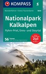 KOMPASS Wanderführer Nationalpark Kalkalpen - Pyhrn-Priel, Enns- und Steyrtal, 56 Touren mit Extra-Tourenkarte - Franz Sieghartsleitner ; Philipp Sieghartsleitner - 9783991542247