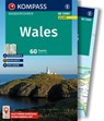 KOMPASS Wanderführer Wales, 60 Touren mit Extra-Tourenkarte - Oliver Lair - 9783991542926