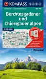 KOMPASS Wanderkarten-Set 795 Berchtesgadener und Chiemgauer Alpen (3 Karten) 1:25.000 -  - 9783991542964