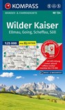 KOMPASS Wanderkarte 134 Wilder Kaiser, Ellmau, Going, Scheffau, Söll 1:25.000 -  - 9783991544340