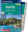 KOMPASS Wanderführer Korfu mit Paxos und den Diapontischen Inseln, 40 Touren mit Extra-Tourenkarte - Lutz Redecker - 9783991544937