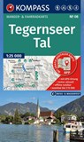 KOMPASS Wanderkarte 08 Tegernseer Tal 1:25.000 -  - 9783991545187
