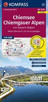 KOMPASS Fahrradkarte 3335 Chiemsee, Chiemgauer Alpen, Inn-Salzach-Region 1:70.000 -  - 9783991545408