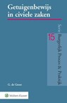 Getuigenbewijs in civiele zaken - G. de Groot - 9789013132007