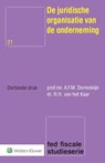 De juridische organisatie van de onderneming - A.F.M. Dorresteijn ; R.H. van het Kaar - 9789013133523