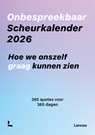 Onbespreekbaar Scheurkalender 2026 -  - 9789020931532