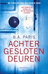 Achter gesloten deuren - B.A. Paris - 9789026339936