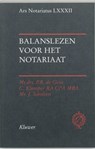 Balanslezen voor het notariaat - P.R. de Geus - 9789026831430