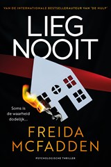 Lieg nooit, Freida McFadden -  - 9789032520922