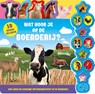 Wat hoor je op de boerderij - geluidenboek -  - 9789036642194