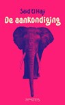 de aankondiging - HAJI, Said El - 9789044610185