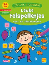 Leuke telspelletjes voor de allerkleinsten 3-4 jaar - 1ste kleuterklas - voorbereiding op groep 1, ZNU -  - 9789044750041