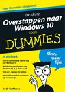 De kleine overstappen naar Windows 10 voor Dummies - Andy Rathbone - 9789045352268
