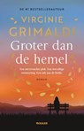 Groter dan de hemel - Virginie Grimaldi - 9789046834121