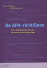 De APA-richtlijnen - Petra Poelmans ; Olav Severijnen - 9789046961537