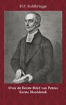 Over de Eerste Brief van Petrus 1 - H.F. Kohlbrügge - 9789057195884