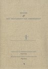 Sinuhe en het testament van Amenemhat -  - 9789059971516