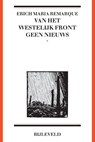 Van het westelijk front geen nieuws - Erich Maria Remarque - 9789061317623