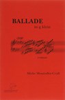 Ballade in g klein - M. Mosmuller-Crull - 9789075240078