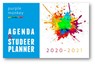Purple Monkey Agenda en Studeerplanner 2020-2021 -  - 9789081920353