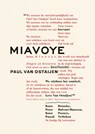 Miavoye - Koen Peeters ; Pascal Verbeken ; Peter Holvoet-Hanssen ; Koen Broucke - 9789085425908