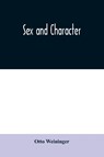 Sex and character - Otto Weininger - 9789354008726