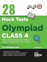 28 Mock Test Series for Olympiads Class 4 Science, Mathematics, English, Logical Reasoning, GK & Cyber 2nd Edition - Disha Experts - 9789355645852
