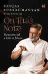 On That Note - Sanjay Subrahmanyan ; Krupa Ge - 9789360459673