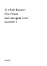 A white facade, five floors and an open door - Rosa Park ; Rich Stapleton - 9789401456418