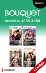 Bouquet e-bundel nummers 4655 - 4658 - Carol Marinelli ; Fleur van Ingen ; Lucy King ; Kim Lawrence - 9789402576818