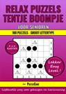 Relax Puzzels: Tentje Boompje voor Senioren 6x6 Raster - 100 Puzzels Groot Lettertype - Lekker Easy Level! - Puzzle Care - 9789403720210
