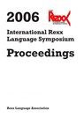 2006 International Rexx Language Symposium Proceedings - Rexx Language Association - 9789403738086