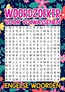 Woordzoeker voor Volwassenen - Engelse Woorden, Inclusief Vertalingen - Boeken Boulevard - 9789403753775